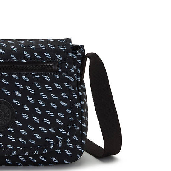 Sac Mini Kipling Sabian Printed Crossbody Bleu | FR 1862IL
